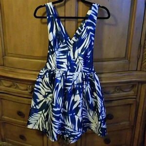 Romeo & juliet Blue/White dress